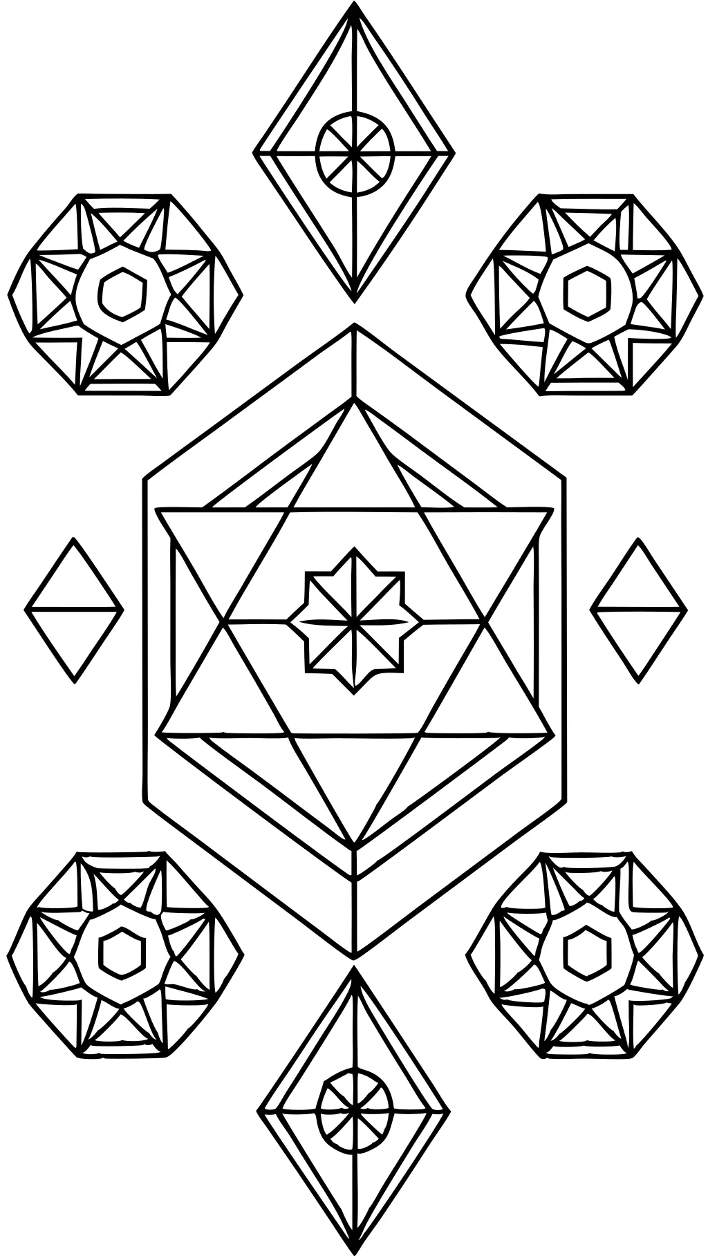 coloring pages for shapes